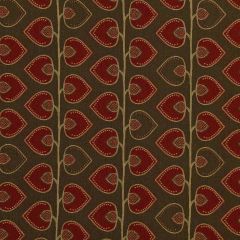 Robert Allen Contract Scando Vine-Scarlet 214479 Decor Upholstery Fabric