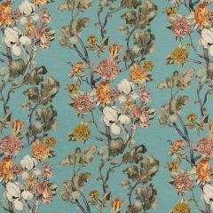 Mulberry Home Wild Side Teal FD304-R122 Modern Country II Collection Multipurpose Fabric