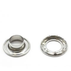 DOT® Self-Piercing Rolled Rim Grommet with Spur Washer #5 (20MNS7755000TXG) Stainless Steel 5/8" 1-gross (144)