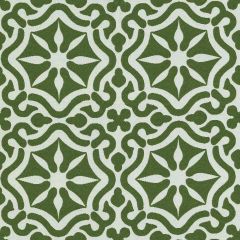 AbbeyShea Tilework Grass 208 Secret Garden Collection Upholstery Fabric