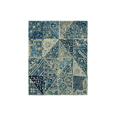Lee Jofa Indian Blocks Blues 2013139-515 Ithaka Collection Multipurpose Fabric
