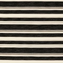 Lee Jofa Entoto Stripe Ivory / Black 2017143-811 Breckenridge Collection Indoor Upholstery Fabric