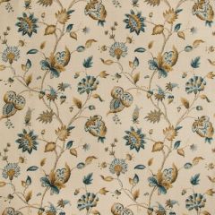 Lee Jofa Hollin Print Peacock 2019105-134 Manor House Collection Multipurpose Fabric