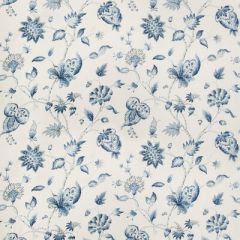 Lee Jofa Hollin Print Indigo 2019105-150 Manor House Collection Multipurpose Fabric