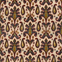 Lee Jofa Bronwen Velvet Red / Blue 2019123-195 Harlington Velvets Collection Indoor Upholstery Fabric