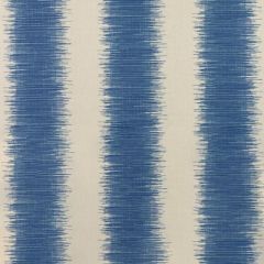 Lee Jofa Hampton Stripe Blue/Ecru 2020135-516 by Paolo Moschino Multipurpose Fabric