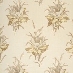 Lee Jofa Melba Flower Grey/Ecru 2020143-1611 by Paolo Moschino Multipurpose Fabric