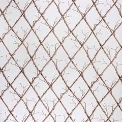 Lee Jofa Twig Trellis Brown / White 2020166-1016 by Paolo Moschino Multipurpose Fabric