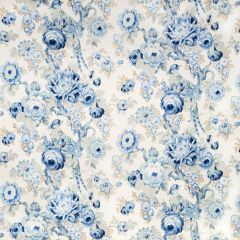 Lee Jofa Avondale Print Blue / Slate 2020181-515 Avondale Collection Multipurpose Fabric