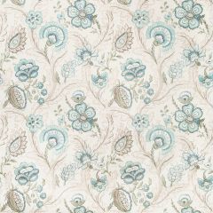 Lee Jofa Wimberly Print Aqua / Sage 2020186-1323 Avondale Collection Multipurpose Fabric