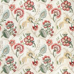 Lee Jofa Wimberly Print Berry / Gold 2020186-940 Avondale Collection Multipurpose Fabric
