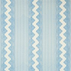 Lee Jofa Whitaker Print Sky / Delft 2020188-505 Avondale Collection Multipurpose Fabric