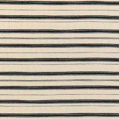 Lee Jofa Meeker Stripe Black 2020209-81 Breckenridge Collection Indoor Upholstery Fabric