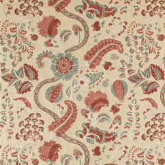 Lee Jofa Jardin Bleu Sand / Rose 2020213-194 Oscar De La Renta IV Collection Indoor Upholstery Fabric