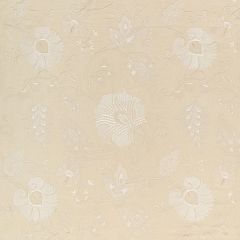 Lee Jofa Shiraz Emb Stone / Ivory 2020215-16 Oscar De La Renta IV Collection Multipurpose Fabric