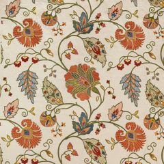 Lee Jofa Shiraz Emb Spice / Olive 2020215-324 Oscar De La Renta IV Collection Multipurpose Fabric