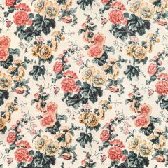 Lee Jofa Upton Cotton Tea / Rose 2020221-1617 Oscar De La Renta IV Collection Multipurpose Fabric