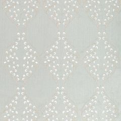 Lee Jofa Lillie Embroidery Aqua 2021129-13 Summerland Collection Drapery Fabric