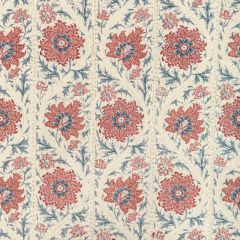 Lee Jofa Calico Vine Blue Red 2022102-195 Sarah Bartholomew Collection Multipurpose Fabric