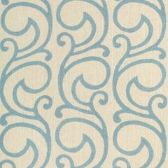 Lee Jofa Serendipity Scroll Dew 2022103-15 Sarah Bartholomew Collection Multipurpose Fabric
