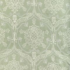 Lee Jofa Hayes Embroidery Celery 2022110-123 Bunny Williams Arcadia Collection Drapery Fabric