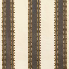 Lee Jofa Waldon Stripe Brown 2022113-166 Bunny Williams Arcadia Collection Drapery Fabric