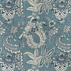 Lee Jofa Jennings Print Blue 2022115-5 Bunny Williams Arcadia Collection Multipurpose Fabric