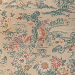 Lee Jofa Sakura Print Shore 2023139-1613 Garden Walk Collection Multipurpose Fabric