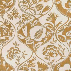 Lee Jofa Calathea Print Gold 2023141-40 Garden Walk Collection Multipurpose Fabric