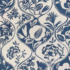 Lee Jofa Calathea Print Indigo 2023141-50 Garden Walk Collection Multipurpose Fabric