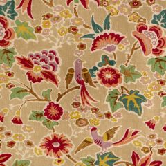 Lee Jofa Posy Print Berry Leaf 2023142-73 Garden Walk Collection Multipurpose Fabric