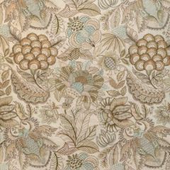Lee Jofa Eden Emb Sage Stone 2023145-316 Garden Walk Collection Drapery Fabric