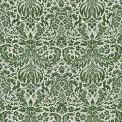 Lee Jofa Damask Dark Green 2024104-31 by Paolo Moschino Multipurpose Fabric