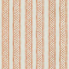 Lee Jofa Milos Stripe Terracotta 2025104-24 Mediterraneo Collection Multipurpose Fabric