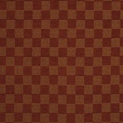 Beacon Hill Tinamou Check Clay Indoor Upholstery Fabric