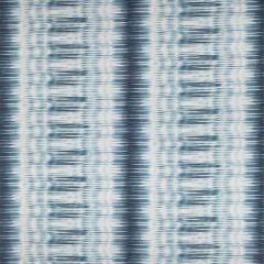 Thibaut Ikat Stripe Teal F988700 Trade Routes Collection Multipurpose Fabric