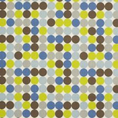 Robert Allen Zoo Dot Blue 209927 By Dwellstudio Drapery Fabric