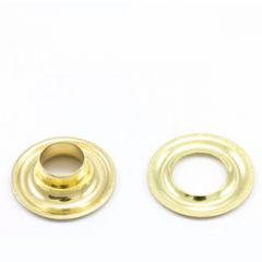 MS20230B10  Brass Metallic Grommets 100 ea 