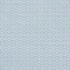 F Schumacher Scout Embroidery Sky 73563 Happy Together Collection Indoor Upholstery Fabric