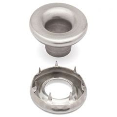 DOT® Rolled Rim Grommet with Spur Washer #2 Stainless Steel 3/8" 1-gross (144)