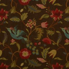 Robert Allen Island Flower Chocolate Essentials Multi Purpose Collection Indoor Upholstery Fabric