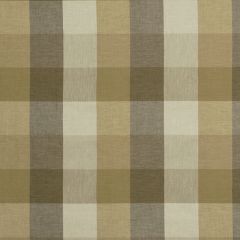 Robert Allen Big Plaid Amber Color Library Collection Indoor Upholstery Fabric