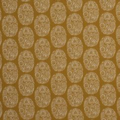 Robert Allen Contract Cameo Scroll Goldenrod 211341 Indoor Upholstery Fabric
