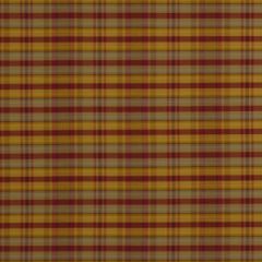 Robert Allen Contract Plaid Mania Goldenrod Indoor Upholstery Fabric