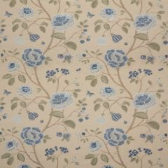 GP and J Baker Lillington Soft Blue BF10763-2 Keswick Embroideries Collection Multipurpose Fabric