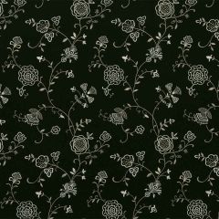 Robert Allen Stacy Lyn Black Color Library Collection Indoor Upholstery Fabric