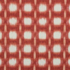 Robert Allen Plaid Ikat Cherry Essentials Multi Purpose Collection Indoor Upholstery Fabric
