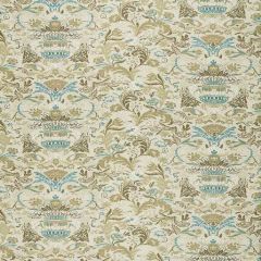 F Schumacher Egerton Tapestry Print Almond 173622 Indoor Upholstery Fabric