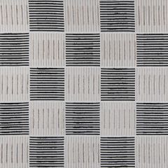 Beacon Hill Painters Brush Black And White Silk Collection Indoor Upholstery Fabric