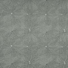 Robert Allen Line Flower Slate Essentials Multi Purpose Collection Indoor Upholstery Fabric